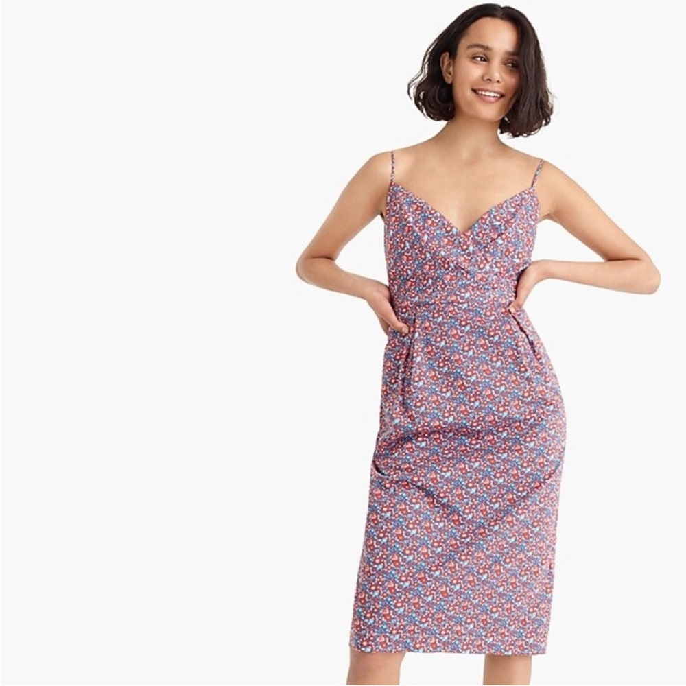 J. Crew Summer Party Dress in Liberty Betsy Ann Floral - very new